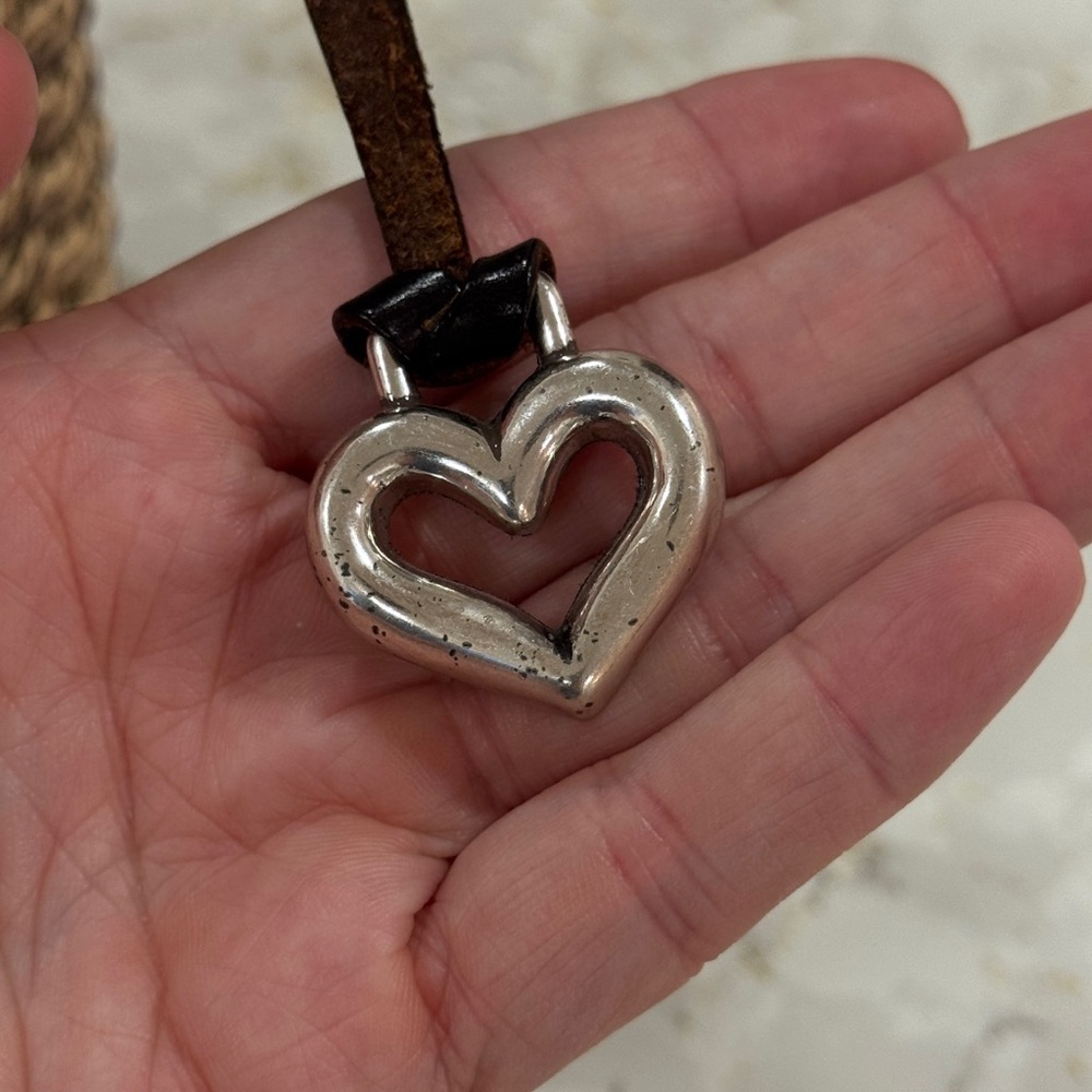 Brighton women's rattan & brown leather shoulder purse - near perfect condition - Picture 7 of 12